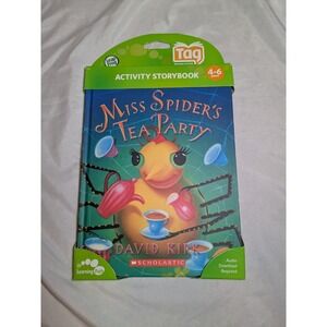 LeapFrog Tag Reading System Book Miss Spider's Tea Party Book